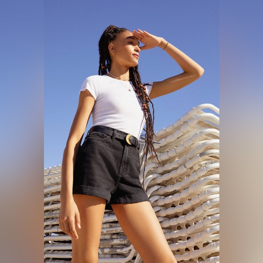 UO BDG Mom High-Rise Denim Short NWT